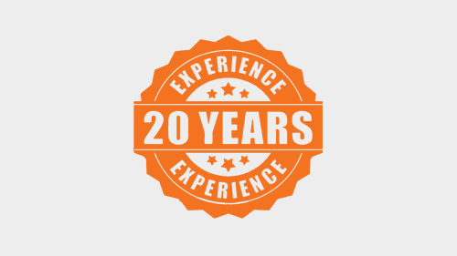 Over 20 Years of Experience